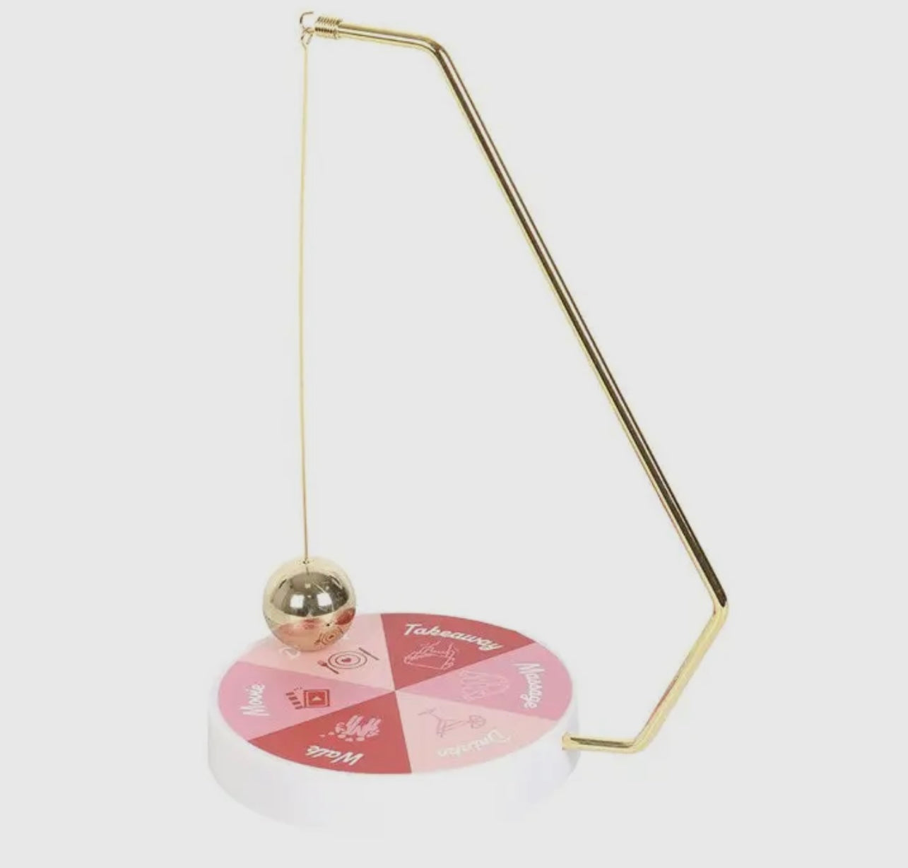 Valentijnsdag date night pendulum beslissingsmaker