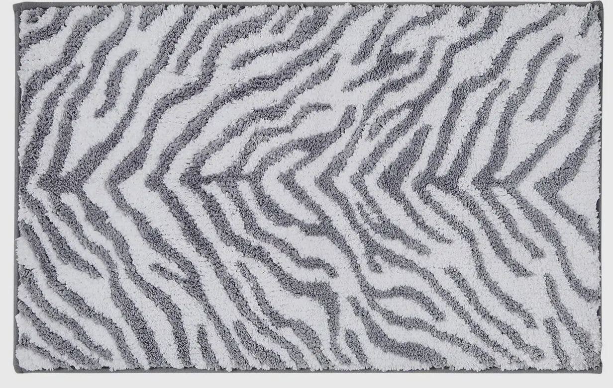 Zebraprint badmat