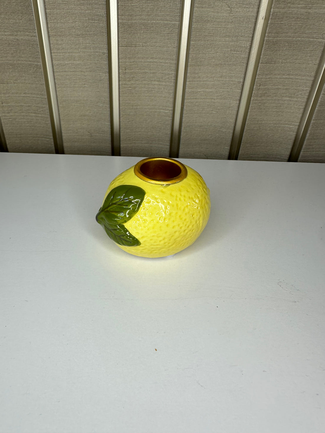 Kandelaar aardbei/ citroen