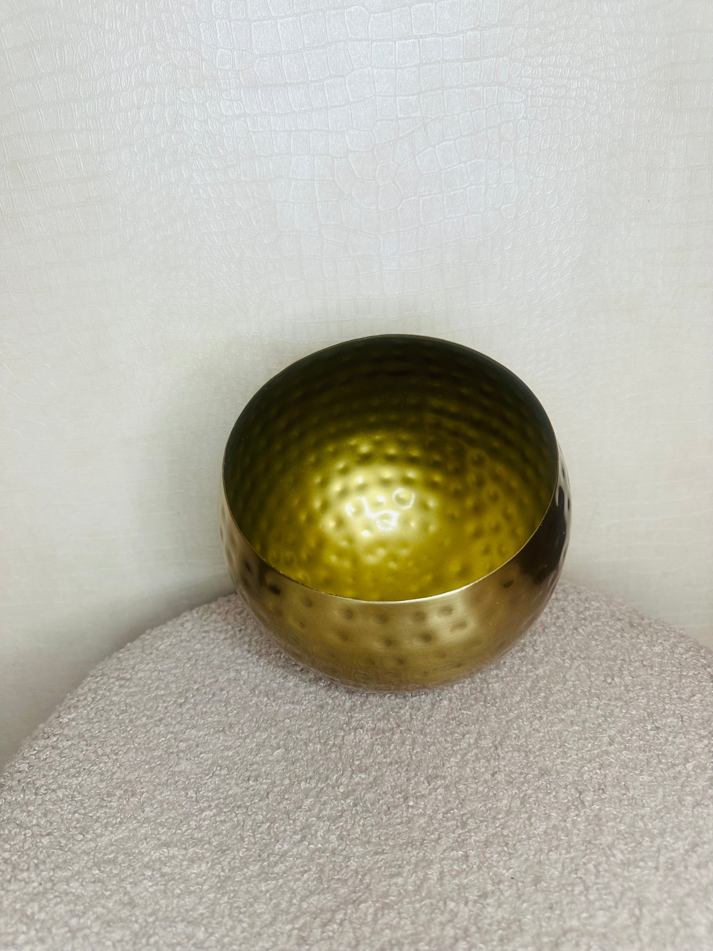 Votive ryan antique gold