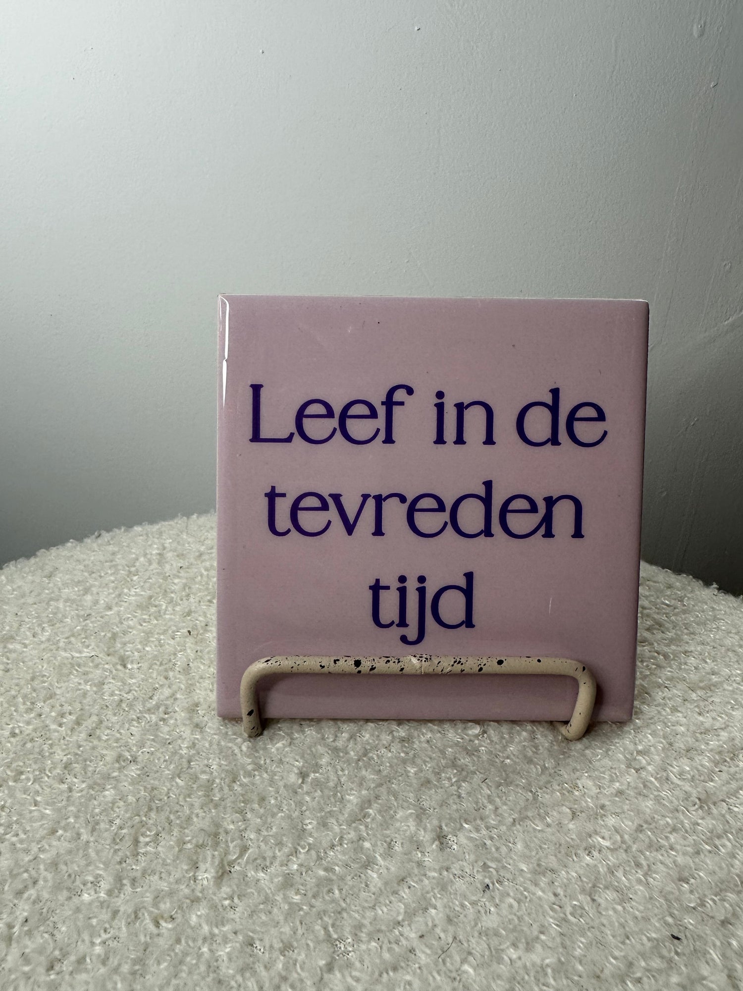 Tegeltjes met tekst