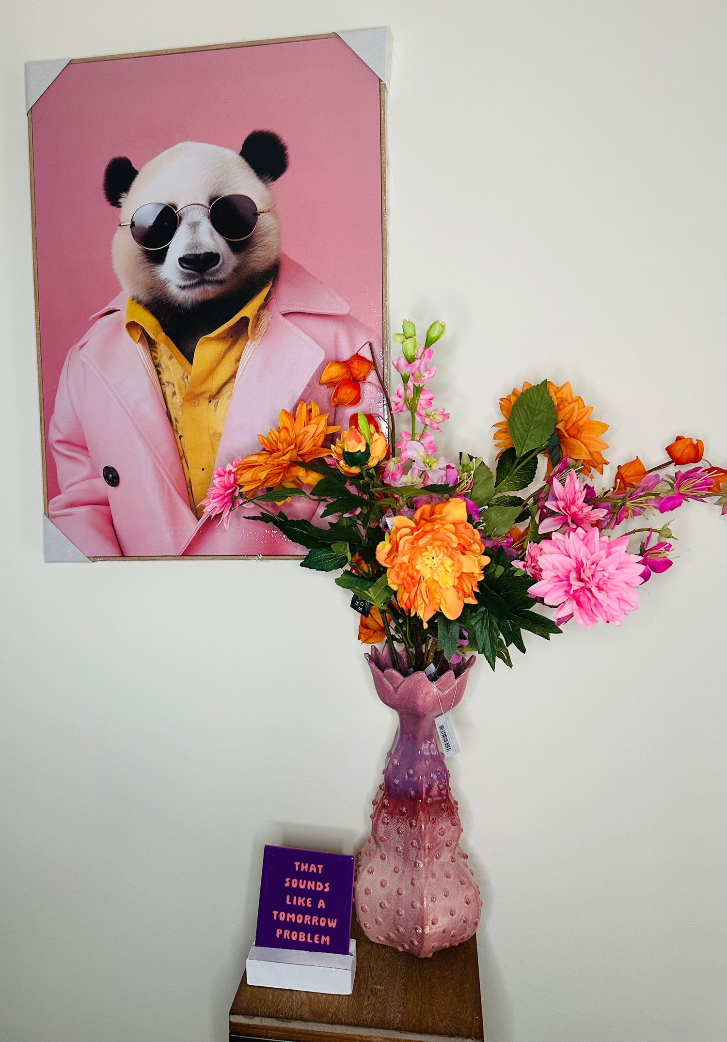 Schilderij panda