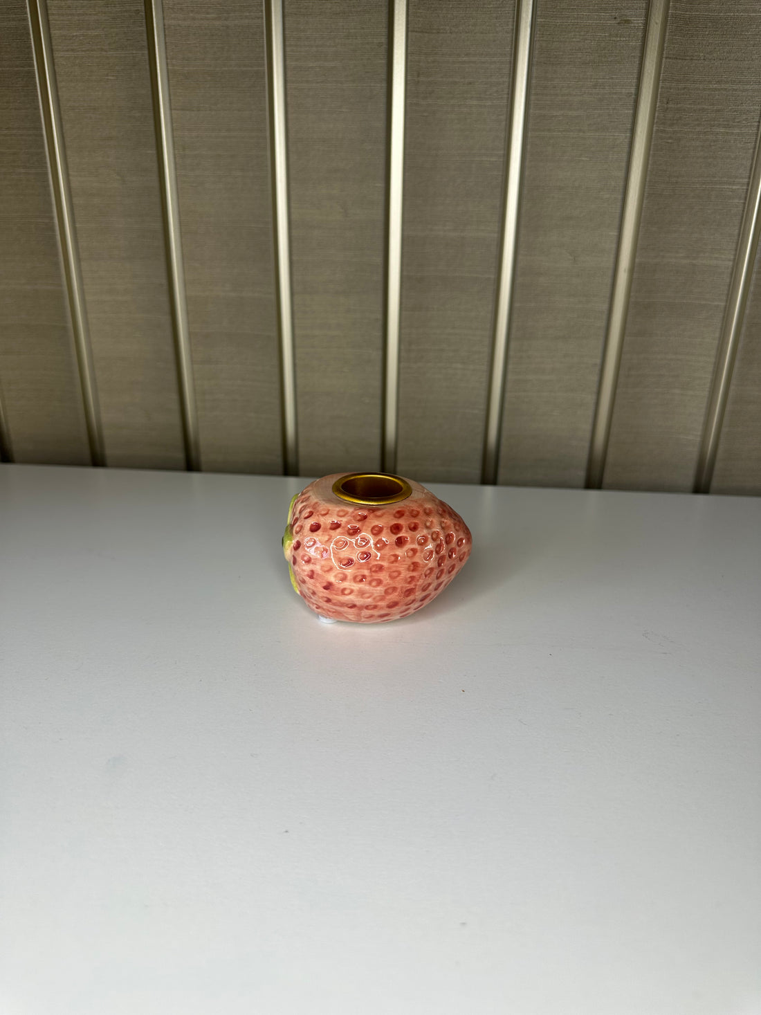 Kandelaar aardbei/ citroen