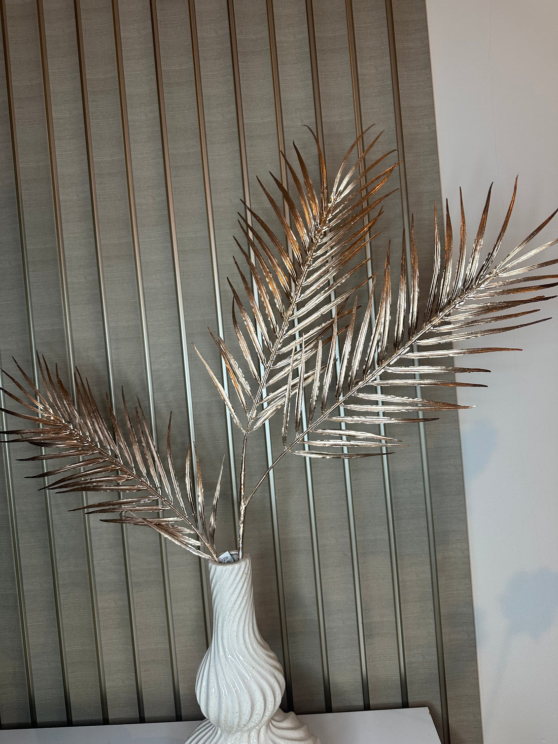 Kunsttan gouden palm