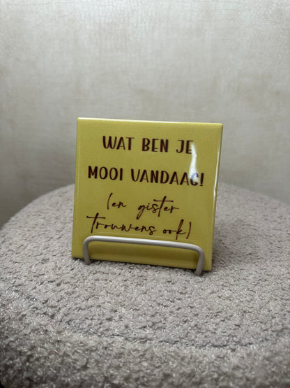 Tegeltjes met tekst