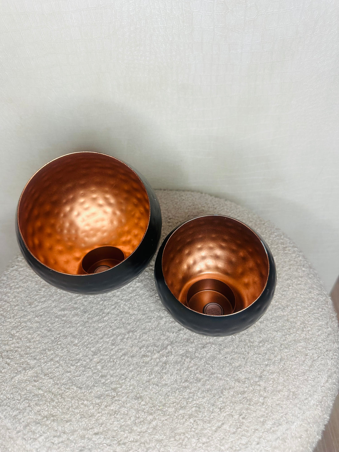 Votive ryan black copper