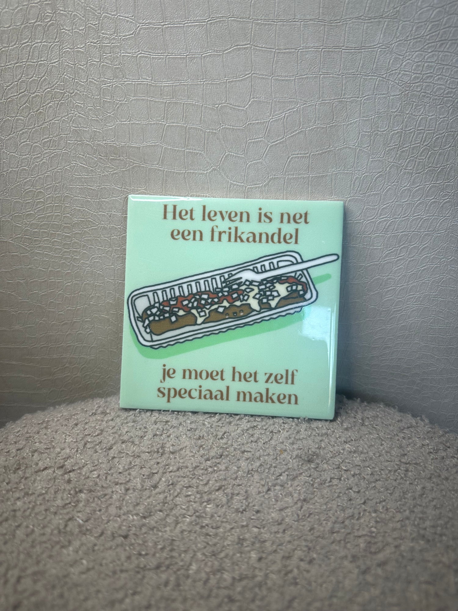 Tegeltjes met tekst