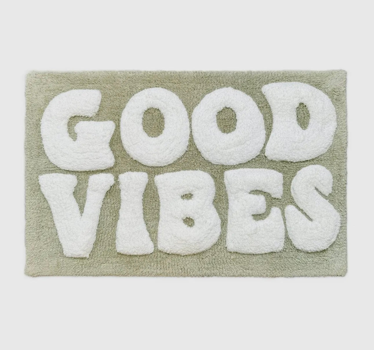 Good vibes badmat