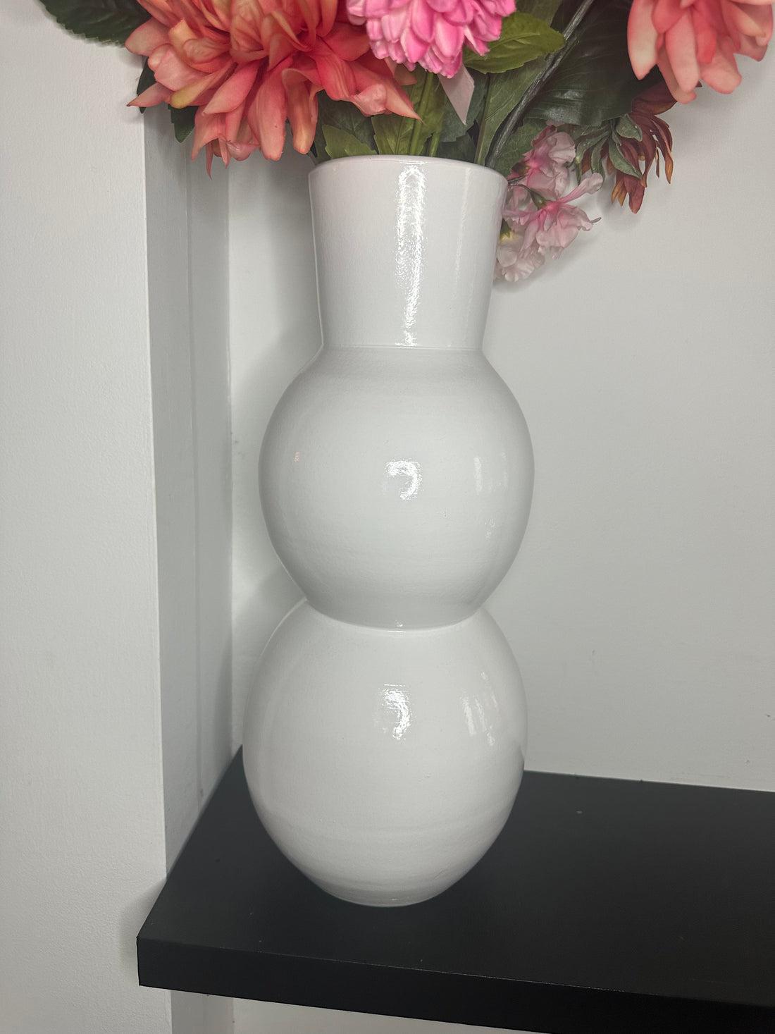 White vase large