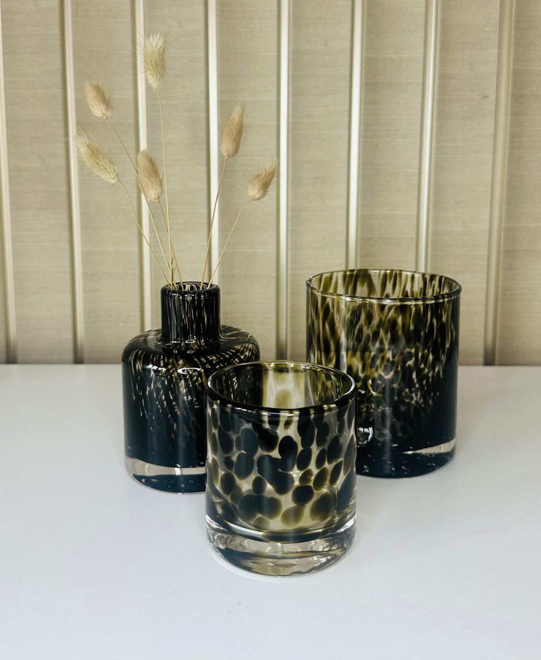 panter glas decoratie