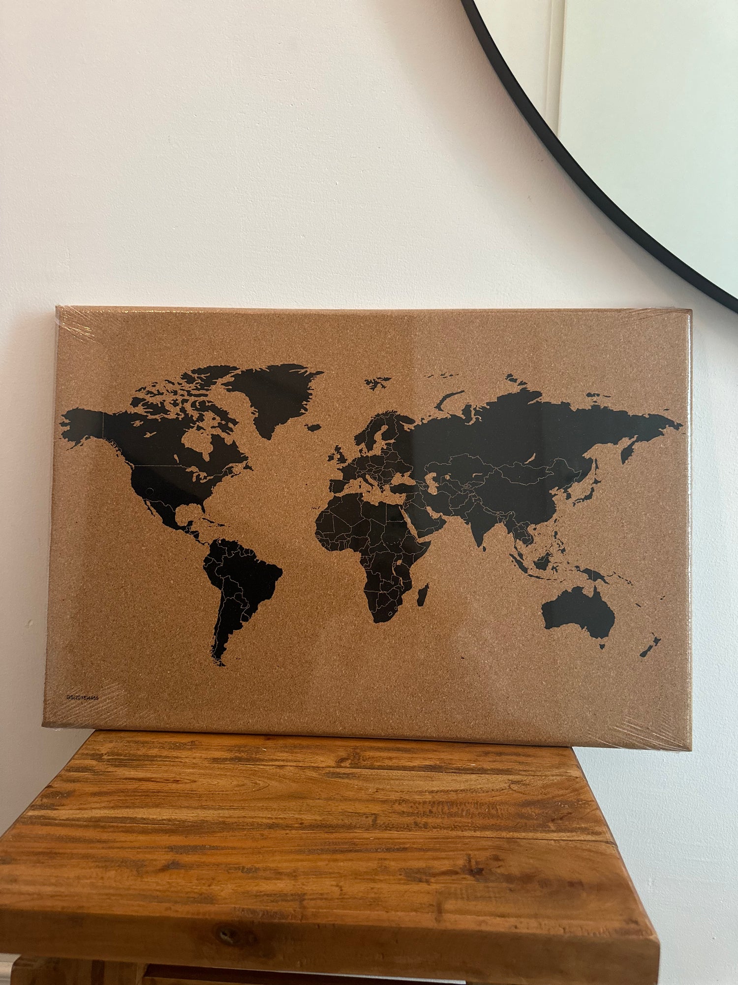 Crockboard world map